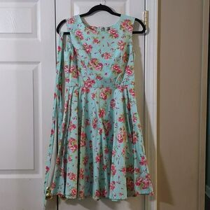 Ensnovo vintage swing dress Sz S